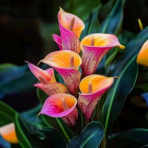 Калла Оникс купить по цене от 450р. в интернет-магазине «Посадика» с доставкой почтой в в Бежецке и по всей России – [изображение №1].