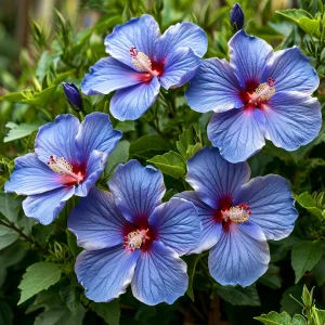 Гибискус садовый Блуминг Квин купить по цене от 259р. в интернет-магазине «Посадика» с доставкой почтой в в Бежецке и по всей России – [изображение №1].