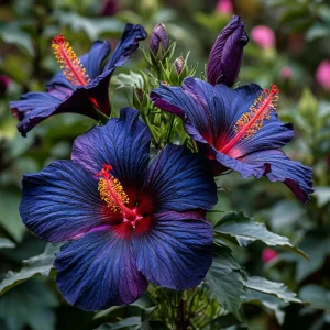 Гибискус Саншайн Кисс купить по цене от 450р. в интернет-магазине «Посадика» с доставкой почтой в в Бежецке и по всей России – [изображение №1].